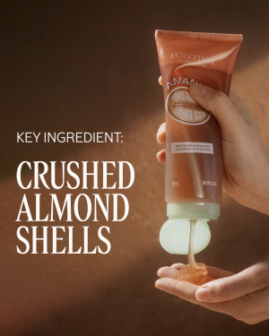 Almond Shower Scrub